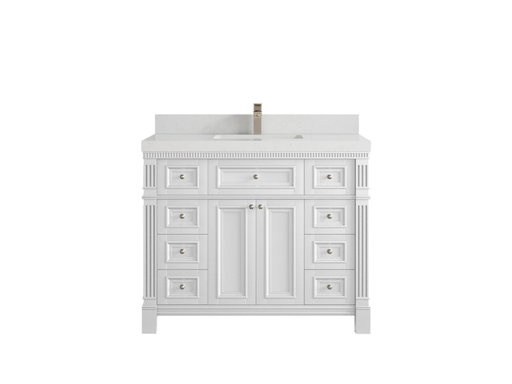 Paris 42 in. W x 22 in. D Single Sink Bathroom Vanity - photo 22