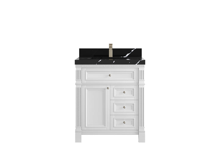 Paris 30 in. W x 22 in. D Single Sink Bathroom Vanity - photo 8