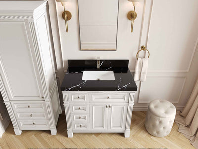 Paris 36 in. W x 22 in. D Center Sink Bathroom Vanity
