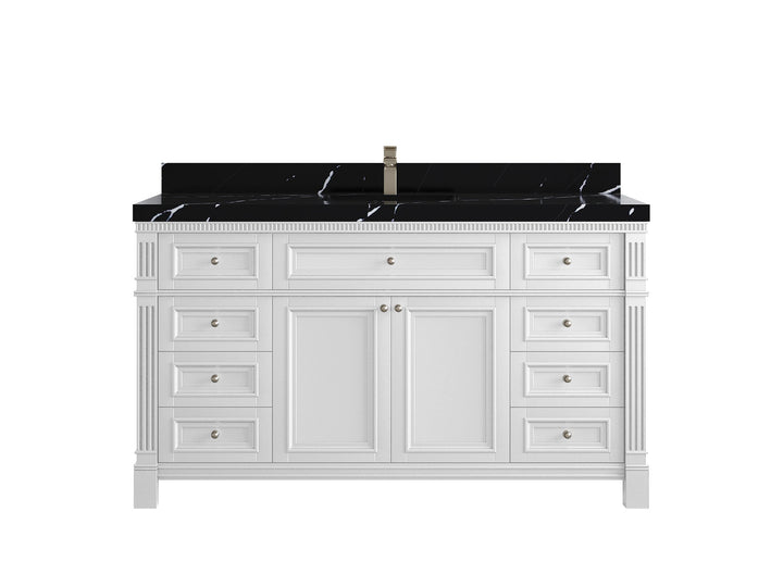Paris 60 in. W x 22 in. D Single Sink Bathroom Vanity - photo 8