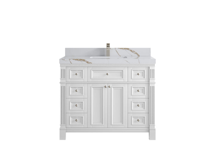 Paris 42 in. W x 22 in. D Single Sink Bathroom Vanity - photo 10
