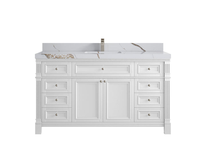 Paris 60 in. W x 22 in. D Single Sink Bathroom Vanity - photo 10
