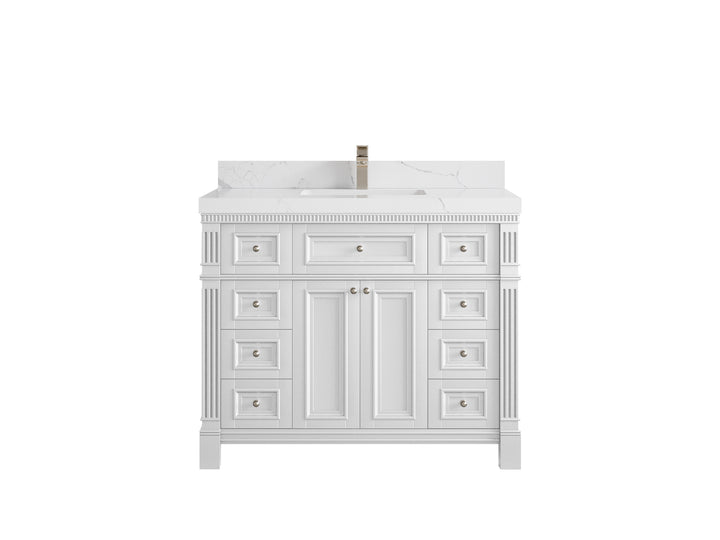 Paris 42 in. W x 22 in. D Single Sink Bathroom Vanity - photo 12