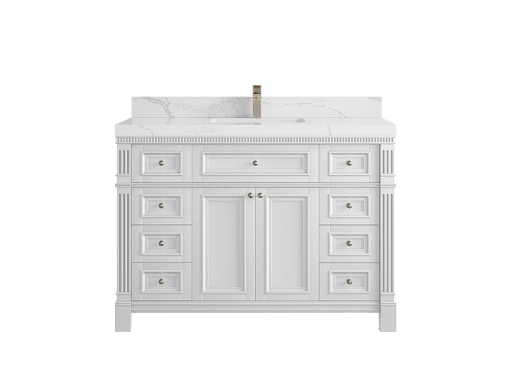Paris 48 in. W x 22 in. D Single Sink Bathroom Vanity - photo 12