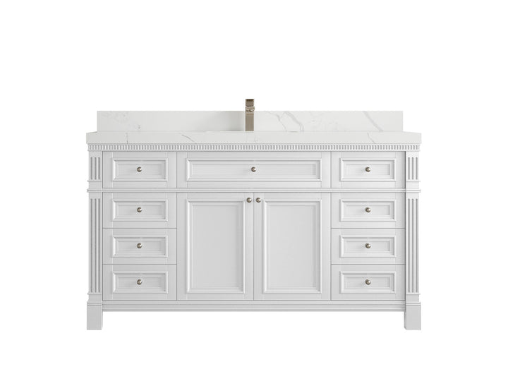 Paris 60 in. W x 22 in. D Single Sink Bathroom Vanity - photo 12