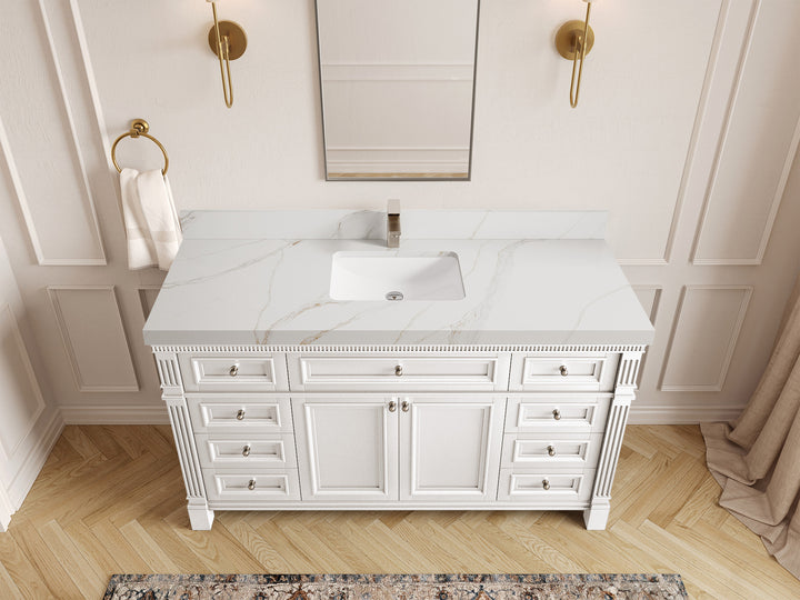 Paris 60 in. W x 22 in. D Single Sink Bathroom Vanity - photo 17