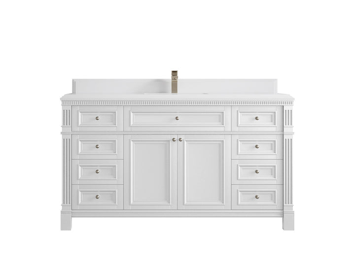 Paris 60 in. W x 22 in. D Single Sink Bathroom Vanity - photo 28