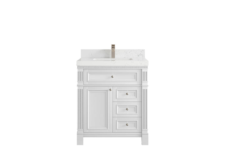 Paris 30 in. W x 22 in. D Single Sink Bathroom Vanity - photo 30