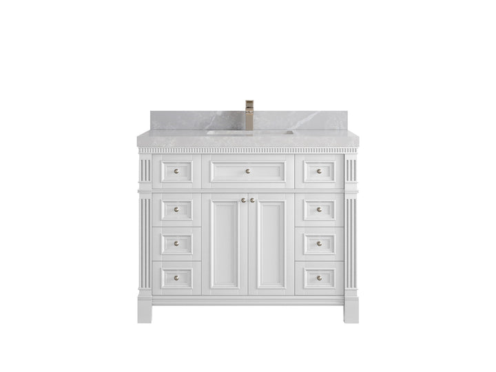 Paris 42 in. W x 22 in. D Single Sink Bathroom Vanity - photo 32