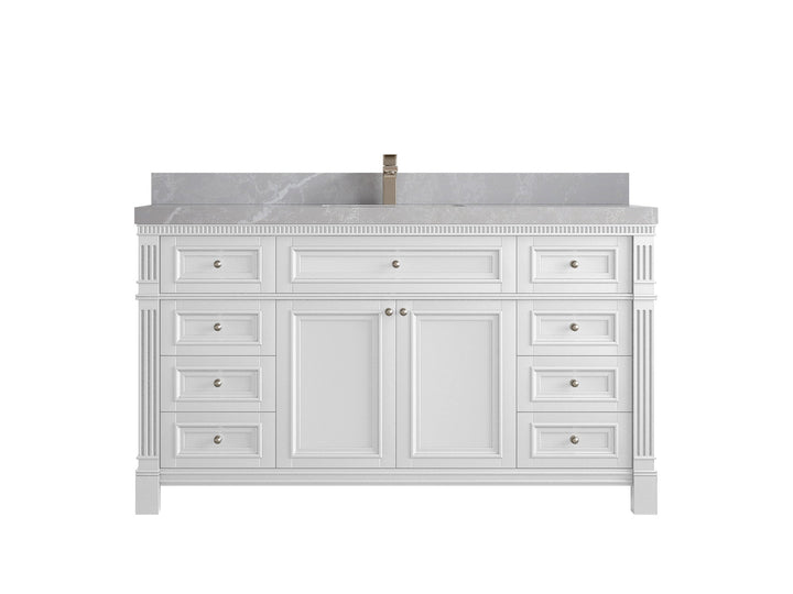 Paris 60 in. W x 22 in. D Single Sink Bathroom Vanity - photo 32