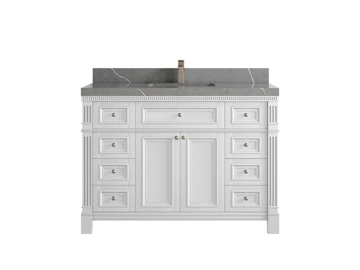 Paris 48 in. W x 22 in. D Single Sink Bathroom Vanity - photo 28