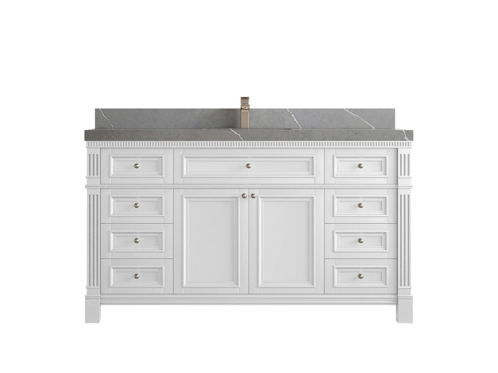Paris 60 in. W x 22 in. D Single Sink Bathroom Vanity - photo 34