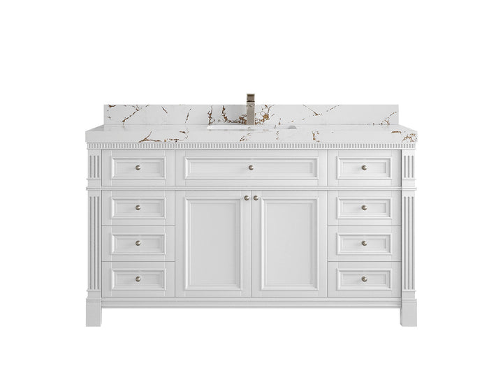Paris 60 in. W x 22 in. D Single Sink Bathroom Vanity - photo 36