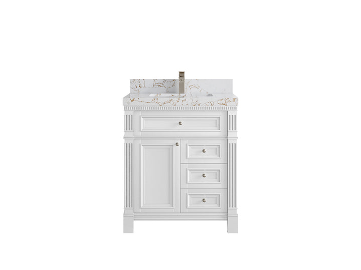 Paris 30 in. W x 22 in. D Single Sink Bathroom Vanity - photo 38