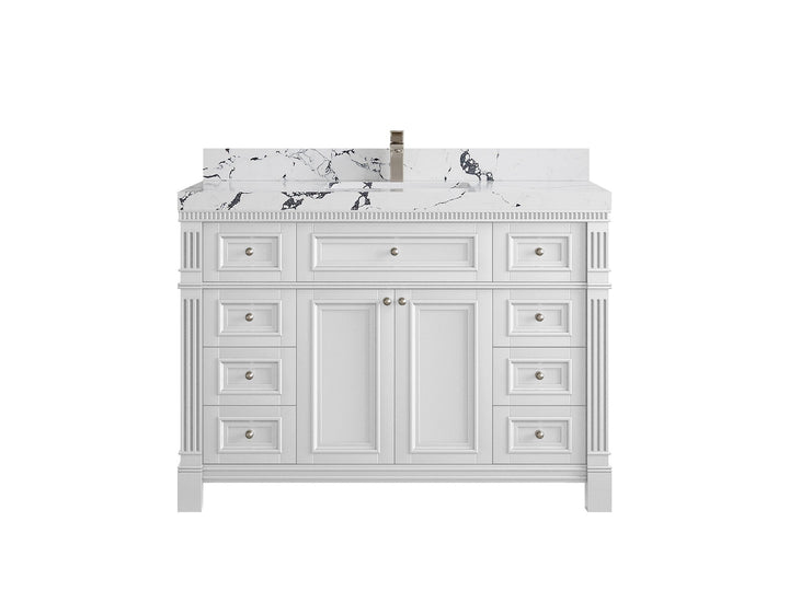 Paris 48 in. W x 22 in. D Single Sink Bathroom Vanity - photo 34