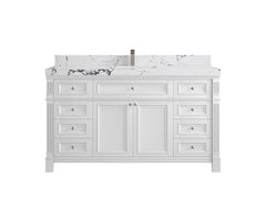 Paris 60 in. W x 22 in. D Single Sink Bathroom Vanity - photo 40