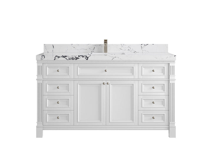 Paris 60 in. W x 22 in. D Single Sink Bathroom Vanity - photo 40