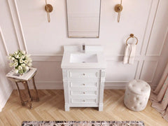 Paris 24 in. W x 22 in. D Single Sink Bathroom Vanity - photo 16