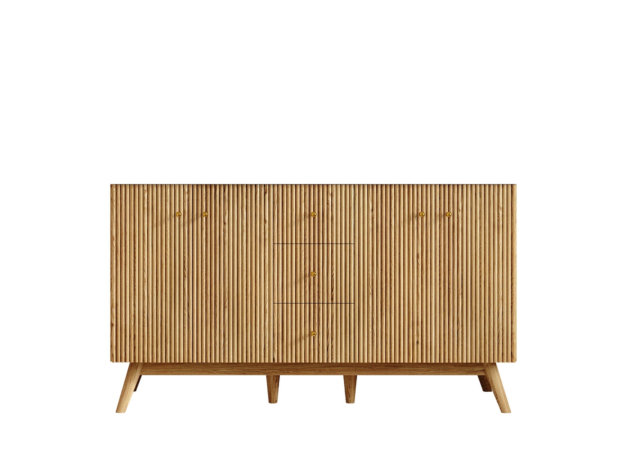 Pasadena White Oak 60 in. W x 22 in. D Double Sink Bathroom Vanity