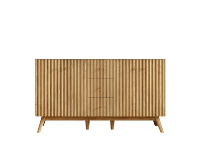 Pasadena White Oak 60 in. W x 22 in. D Double Sink Bathroom Vanity