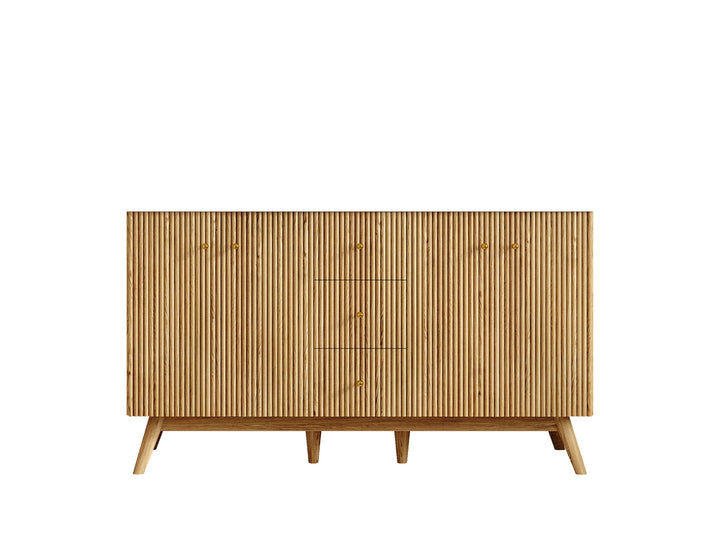 Pasadena White Oak 60 in. W x 22 in. D Double Sink Bathroom Vanity - photo 6