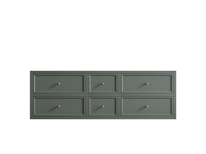 Roswell Floating 60 in. W x 22 in. D Double Sink Bathroom Vanity - photo 6