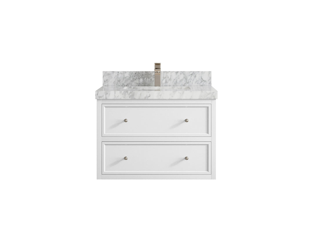Roswell Floating 30 in. W x 22 in. D Single Sink Bathroom Vanity