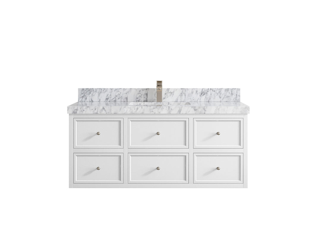 Roswell Floating 48 in. W x 22 in. D Single Sink Bathroom Vanity