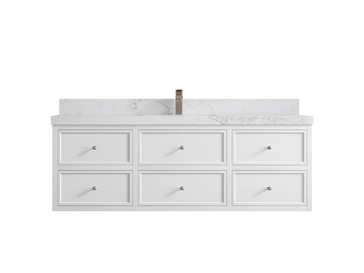 Roswell Floating 60 in. W x 22 in. D Single Sink Bathroom Vanity - photo 19