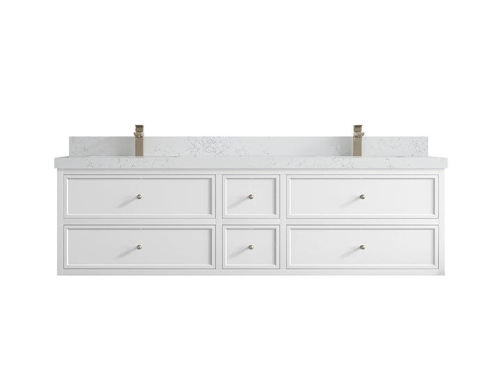 Roswell Floating 72 in. W x 22 in. D Double Sink Bathroom Vanity - photo 31