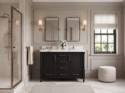Aberdeen 48 in. W x 22 in. D Double Sink Bathroom Vanity