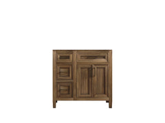 Santa Monica Teak Wood 36 in. W x 22 in. D Right Offset Sink Bathroom Vanity - photo 6