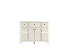 Sonoma 42 in W x 22 in D Free Standing Reeded Single Sink Bathroom Vanity - photo 7