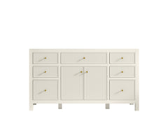Sonoma 60 in W x 22 in D Free Standing Reeded Single Sink Bathroom Vanity - photo 7