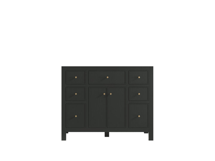 Sonoma 42 in W x 22 in D Free Standing Reeded Single Sink Bathroom Vanity - photo 7