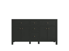 Sonoma 60 in W x 22 in D Free Standing Reeded Double Sink Bathroom Vanity - photo 6