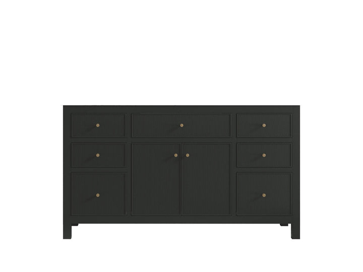 Sonoma 60 in W x 22 in D Free Standing Reeded Single Sink Bathroom Vanity - photo 7