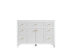 Sonoma 48 in W x 22 in D Free Standing Reeded Single Sink Bathroom Vanity - photo 7