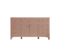 Sonoma 60 in W x 22 in D Free Standing Reeded Single Sink Bathroom Vanity - photo 6