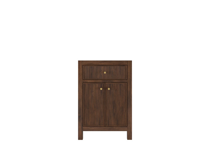 Sonoma Teak Wood 24 in. W x 22 in. D Single Sink Bathroom Vanity - photo 6