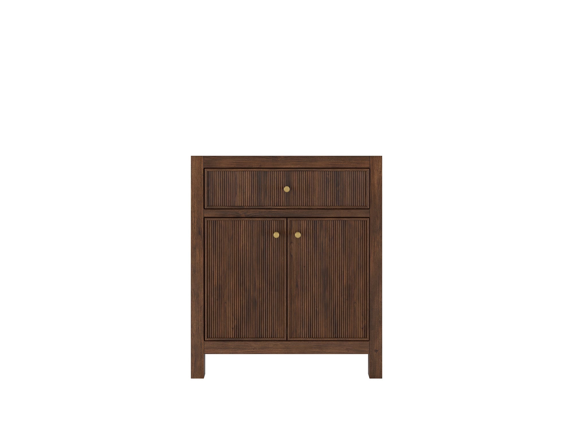 Sonoma Teak Wood 30 in. W x 22 in. D Single Sink Bathroom Vanity