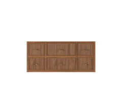 Sonoma Reeded Floating Teak 48 in. W x 22 in. D Single Sink Bathroom Vanity - photo 24