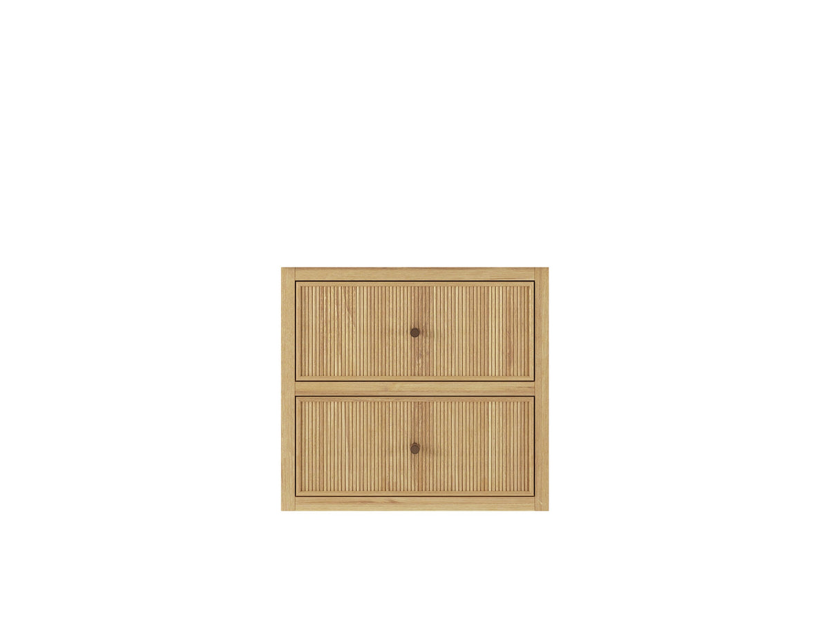 Sonoma Floating Teak 24 in. W x 22 in. D Single Sink Bathroom Vanity