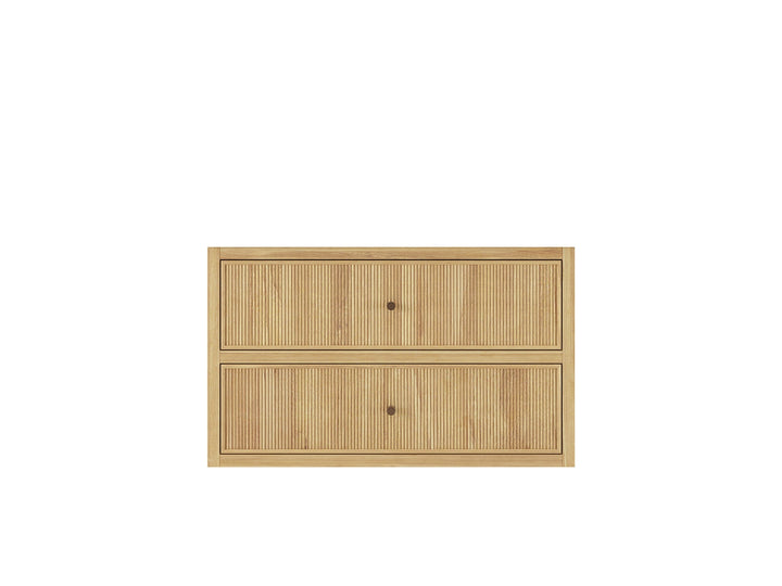 Sonoma Floating Teak 36 in. W x 22 in. D Center Sink Bathroom Vanity - photo 24