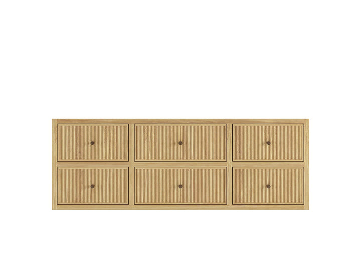 Sonoma Floating Teak 60 in. W x 22 in. D Single Sink Bathroom Vanity - photo 24