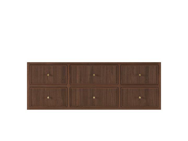Sonoma Floating Teak 60 in. W x 22 in. D Single Sink Bathroom Vanity - photo 25