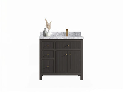 Sonoma 36 in. W x 22 in. D Right Offset Sink Bathroom Vanity