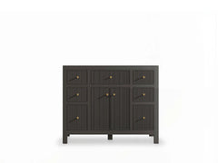 Sonoma 42 in W x 22 in D Free Standing Reeded Single Sink Bathroom Vanity - photo 3