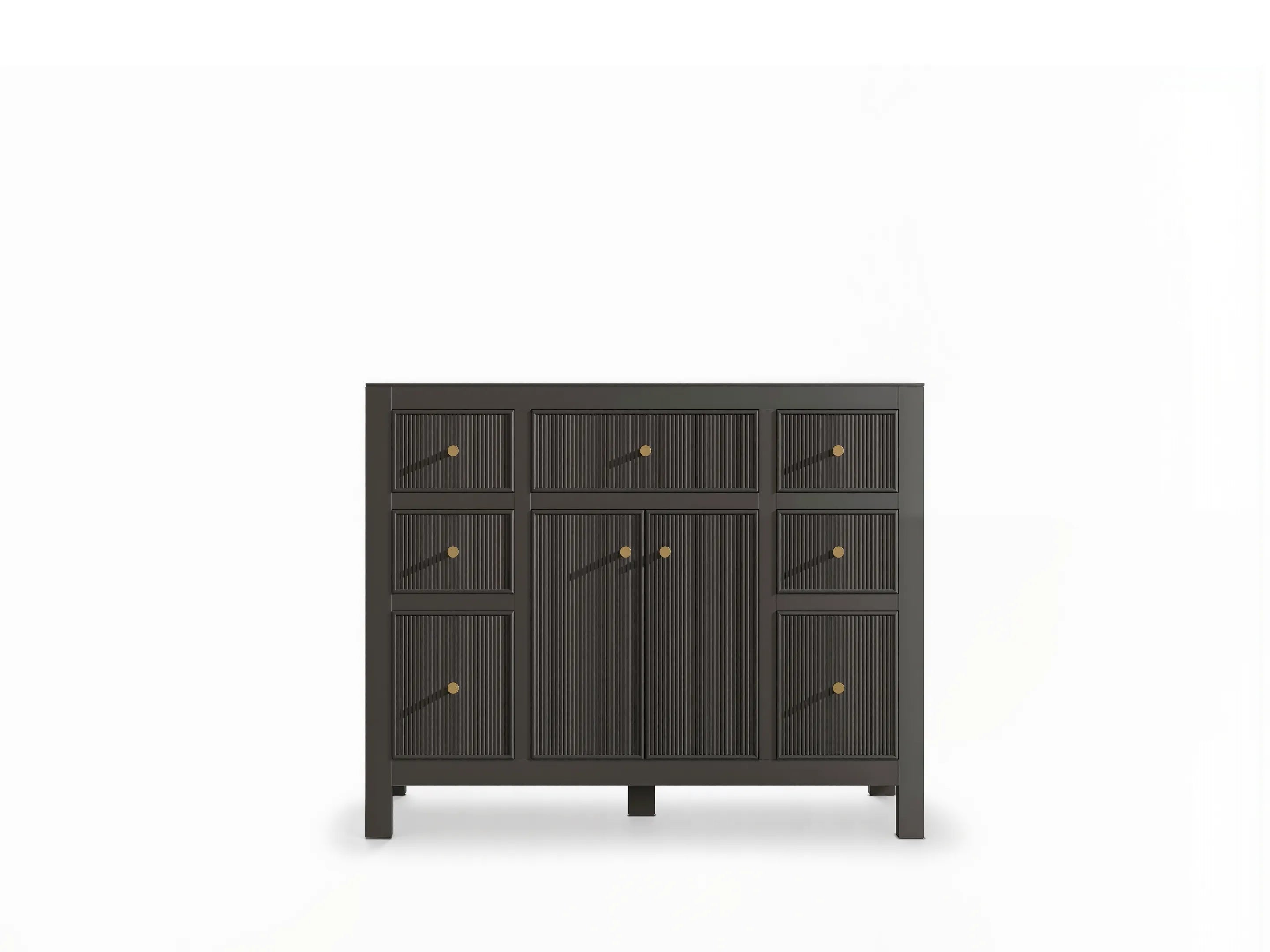 Sonoma 42 in W x 22 in D Free Standing Reeded Single Sink Bathroom Vanity