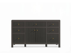 Sonoma 60 in W x 22 in D Free Standing Reeded Single Sink Bathroom Vanity - photo 3